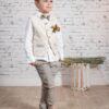 βαφτιστικα ρουχα κουστουμι vintage soul για αγορι